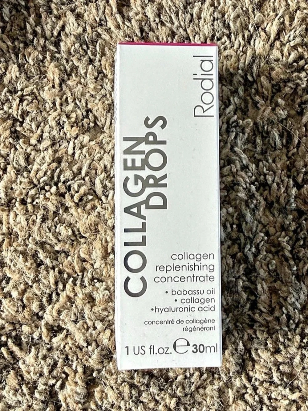 NIB Rodial Collagen Replenishing Concentrate Booster Drops I Oz/30ml NEW IN BOX